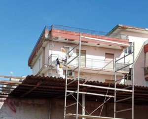 rimozione amianto dal tetto